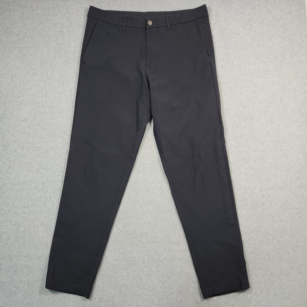 Lululemon Pants 36 (Actual 34x30) Blue Gray Commission Warpstreme Chino Stretch